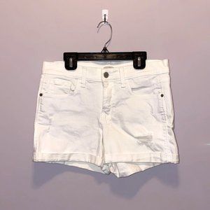 White Boyfriend Old Navy Jean Shorts
